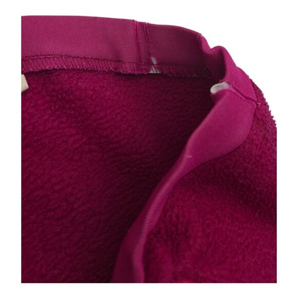 Vtg Patagonia Pants Womens 12 Raspberry Fleece Gorpcore Camping Athleisure USA - Picture 8 of 13